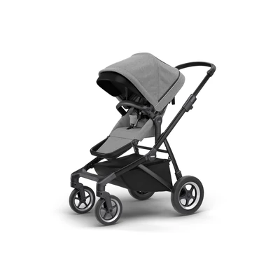 Thule Sleek Grey Melange on Black babakocsi