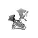 Thule Sleek Grey Mel on Black testvérülés