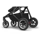 Thule Sleek Grey Melange on Black babakocsi
